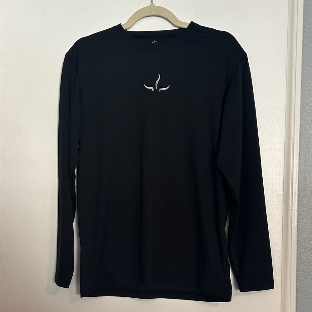Prana Black Dry Fit Long Sleeve Shirt